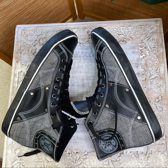draven Shoes Draven High Top Sneakers Skateboard Size 3
